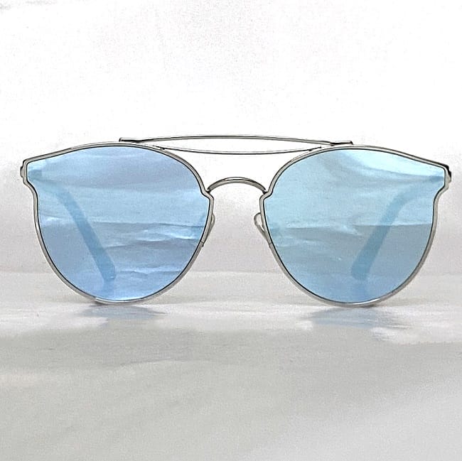 ジェントルモンスター サングラス f-23428 ミラー シルバー ブラック  