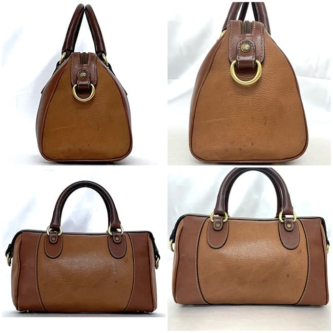 【メル54478】バリー BALLY 本革レザー ボストンバッグ 茶 24SS NEW】BALLY_men /カーフレザー＆スエード ボストンバッグ