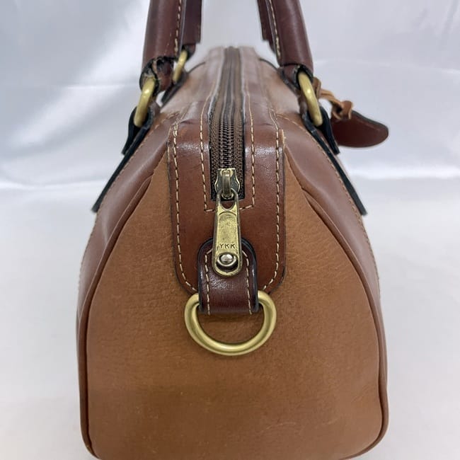 【美品】BALLY バリー ボストンバッグ レザー ブラウン 2Way 875F バリー ミニ ボストンバッグ ec-23857 ブラウン ハンドバッグ
