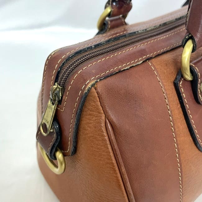 【メル54478】バリー BALLY 本革レザー ボストンバッグ 茶 メル54478様専用】バリー BALLY 本革レザー ボストンバッグ 茶