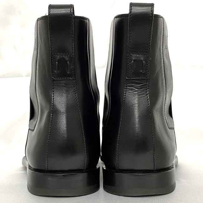 ルイ ヴィトン サイドゴア ブーツ ブラック 美品 メンズ 25.0cm レザー