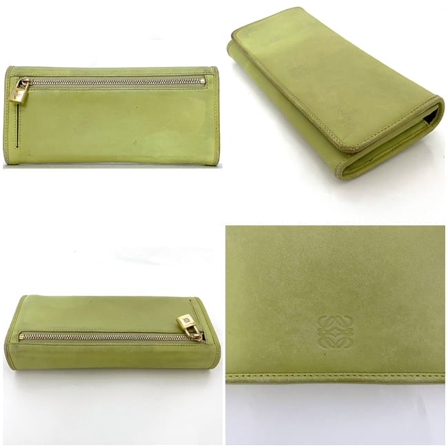 ✨未使用展示品✨　LOEWE 長財布　アナグラム　アマソナ　南京錠　バイカラー ✨未使用展示品✨ LOEWE 長財布 アナグラム アマソナ 南京錠