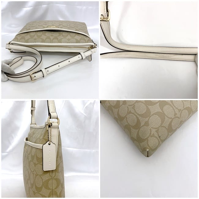 美品　COACH コーチ　ボストンバッグ　ナイロン　レザー　ベージュ　大容量 hokuson様専用※COACH/ボストンバック/ベージュ 【公式通販】