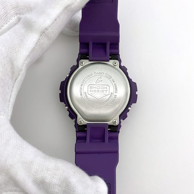 カシオ 腕時計 f-23292 パープル G-Shock DW-6900CC 美品 時計