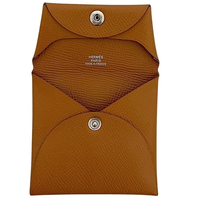 HERMES ブラウン コインケース エルメスブラウン コインケース・小銭入れ - メルカリ