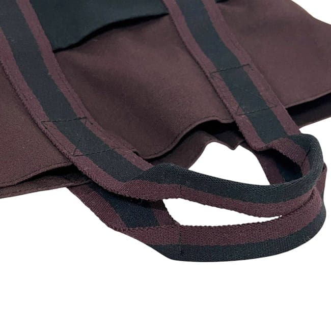 エルメス トートバッグ カバス トート ブラック ボルドー フールトゥ