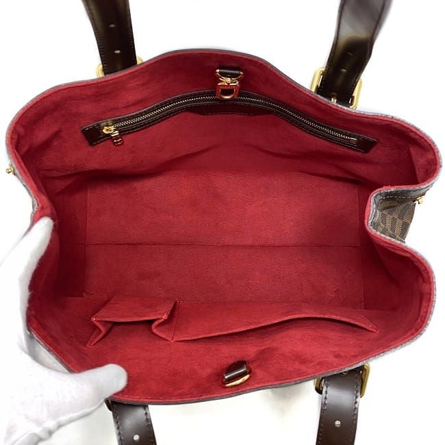 ルイ ヴィトン トートバッグ ハムプステッド GM ブラウン ゴールド