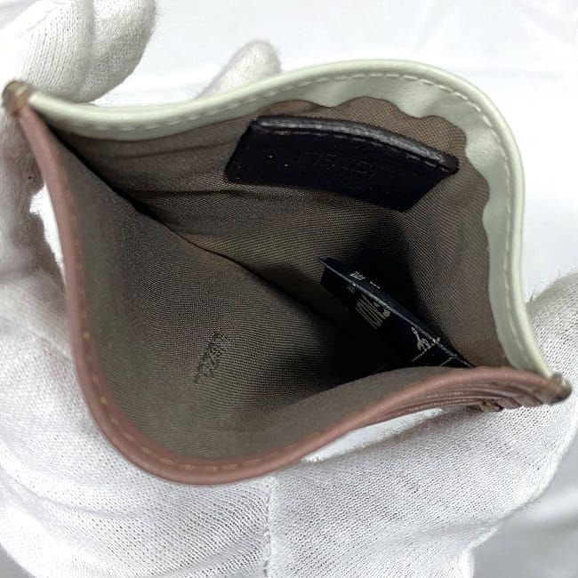 フェンディ カードケース ベージュピンク ドットコム 8M0269 ec-20200