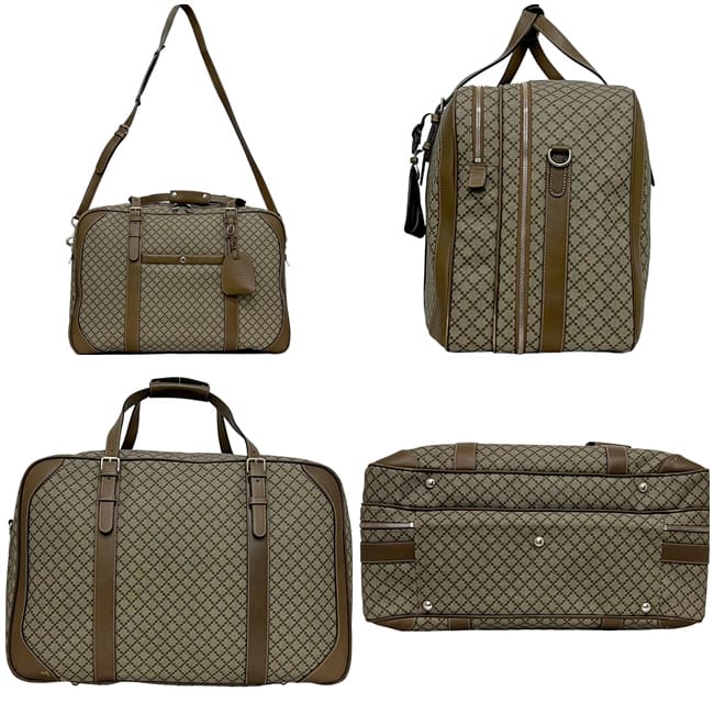 グッチ 2way ボストンバッグ ベージュ ブラウン オフディア 267905 美