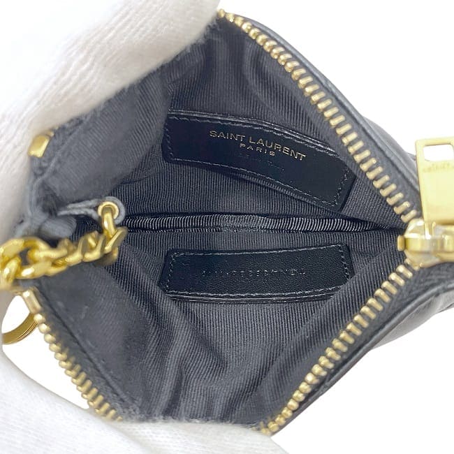 SAINT LAURENT キーコインケース 楽天市場】Yves Saint-Laurent□キーコインケース CFP438386