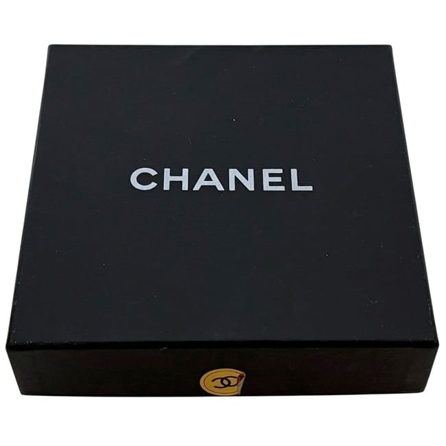 シャネル ネックレス ゴールド ブラック ココマーク 美品 GP 中古 06 A