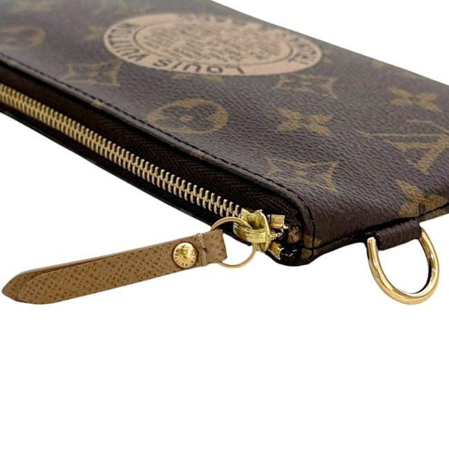 ルイ ヴィトン 長財布 ポルトフォイユ コンプリス ブラウン ベージュ