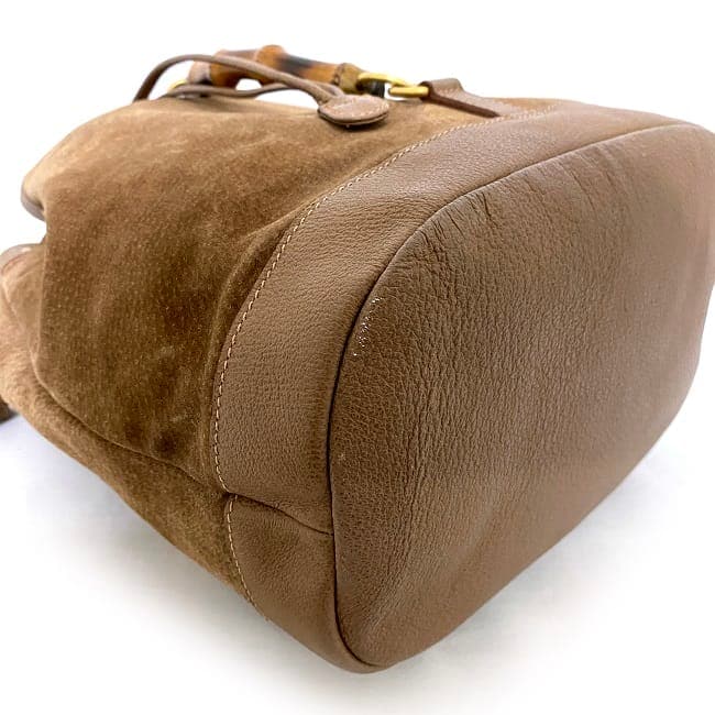 グッチ リュック ブラウン バンブー 003 2855 0043 0 美品