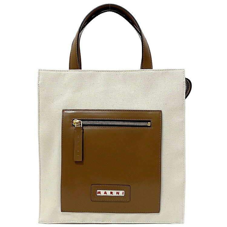 MARNIトートバッグ新品未使用タグ付き MARNI - 新品未使用タグ付き MARNI マルニ トートバッグ