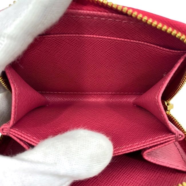 プラダ コインケース ec-23813 ピンク 1M0268 美品 小銭入れ