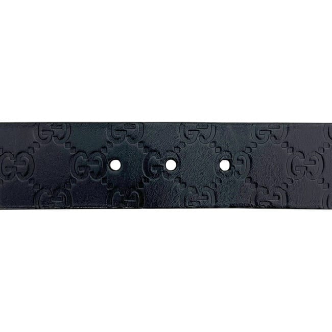 グッチ ベルト ブラック シマ 211362 479610 90 36 美品 ウエスト 90cm