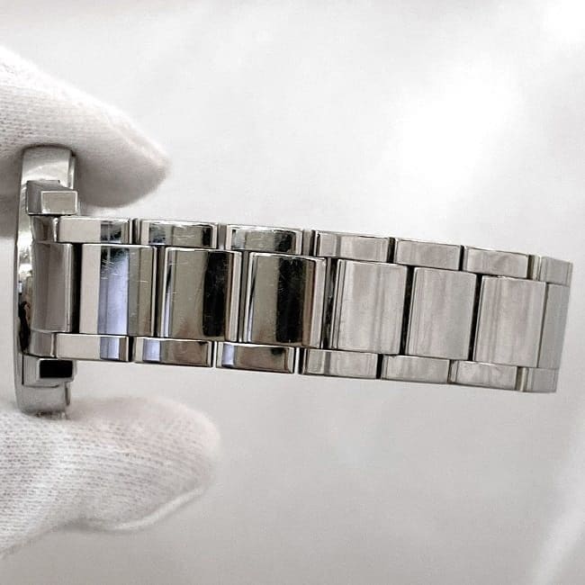 ティファニー 腕時計 アトラス ドームデイト ホワイト シルバー