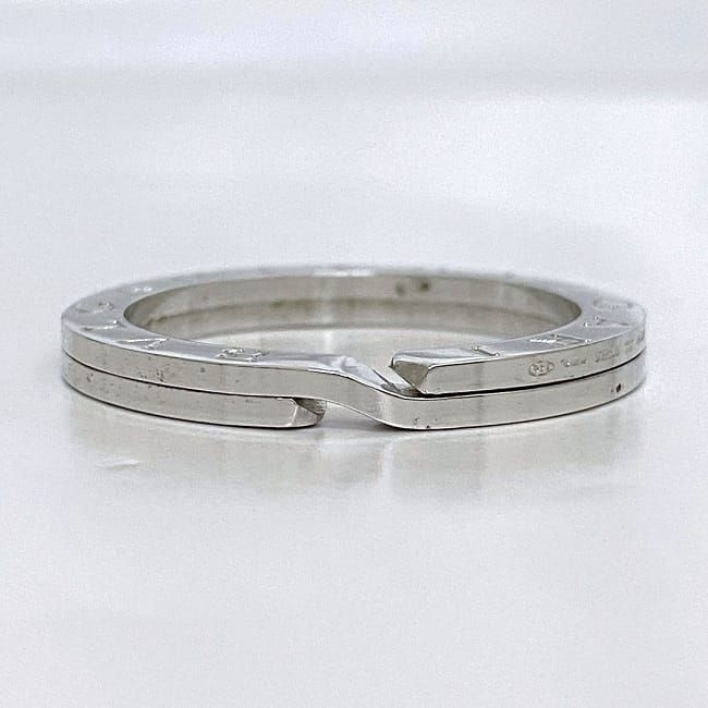ブルガリ キーリング ツイストループ☆シルバー925 ☆BVLGARI ケース付  