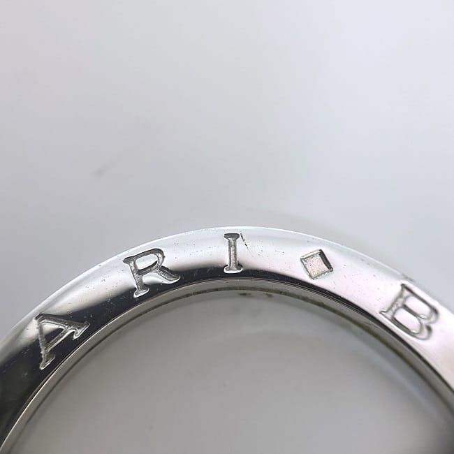 ブルガリ キーリング シルバー ロゴマニア 新品 仕上げ済み Ag 925 S 