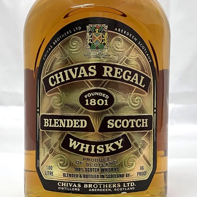 906 CHIVAS REAGAL 12年　1000ml 未開封　箱付 ⭐️未開封⭐️ 40年前購入 シーバスリーガル 12年 1000ml 2本