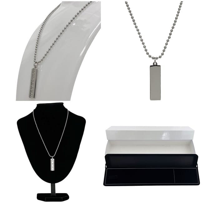 ティファニー ネックレス アトラスバー シルバー アトラス 新品 仕上げ