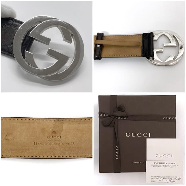 グッチ ベルト ec-23414 ブラウン シマ インターロッキング 114984 美品 95cm レザー 中古 525040 GUCCI ウエストベルト GG ロゴ バックル シルバー金具 アパレル 黒 メンズ レディース ウエスト 85cm〜 シンプル シマライン 定番 人気 ブランド 本物 鑑定済み グッチ ベルト ec-23414 ブラウン シマ インターロッキング 114984 美