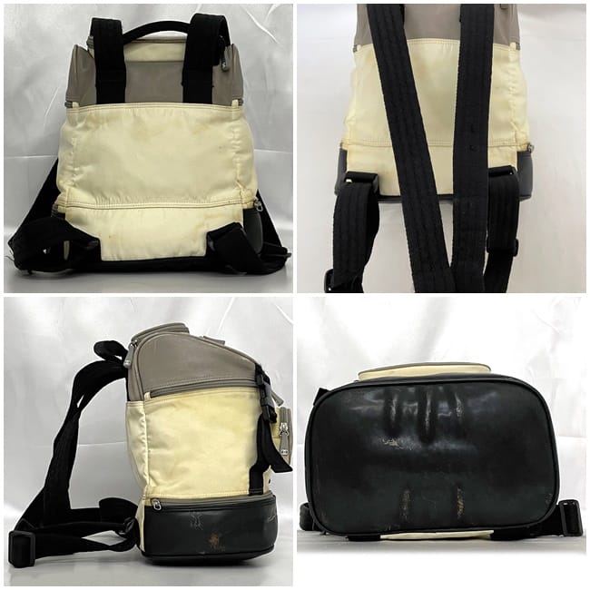 シャネル リュック ec-23604 グレー ホワイト ブラック スポーツ  