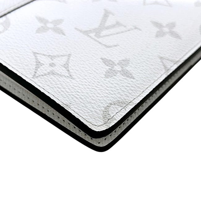 ルイ ヴィトン 二つ折り 長財布 ポルトフォイユ ブラザ ホワイト