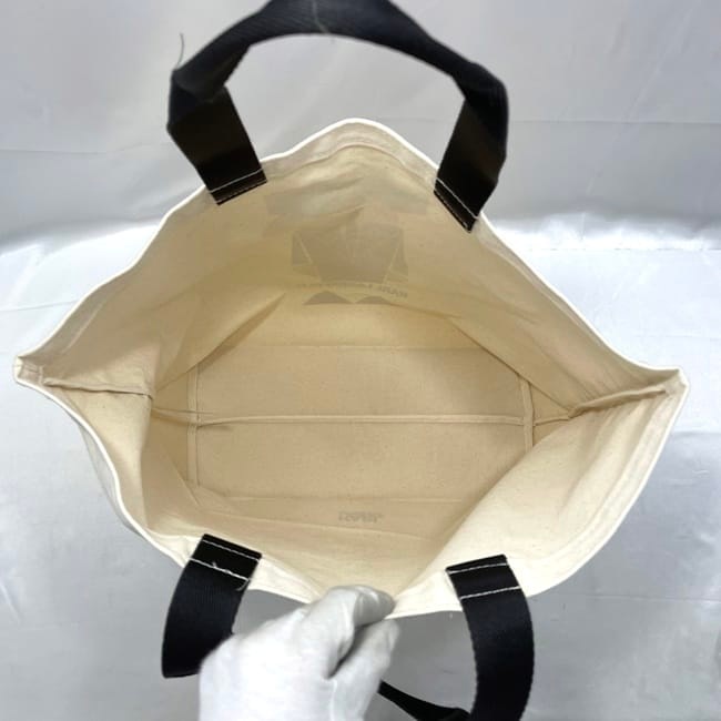 カールラガーフェルド トートバッグ ec-22829 ナチュラル ホワイト