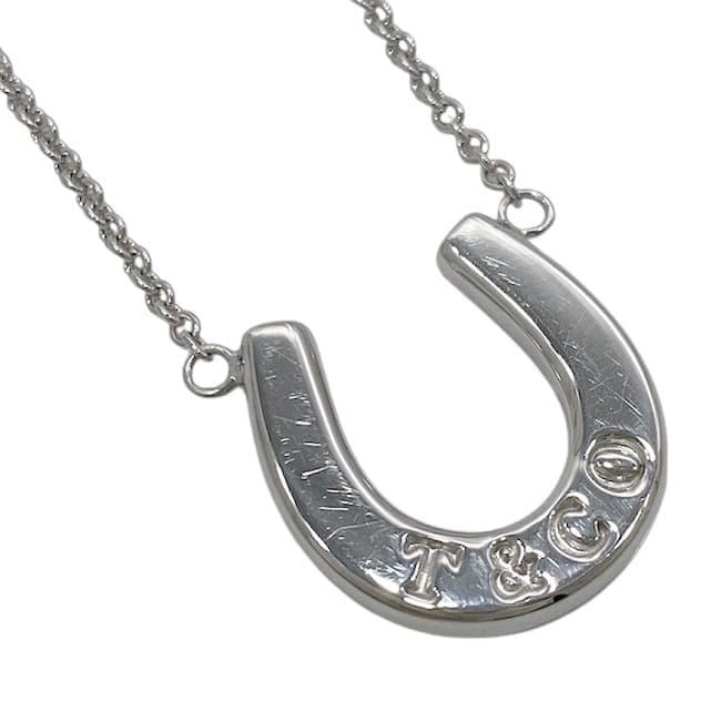 アクセサリー Tiffany & Co 925 . ティファニー 蹄 ネックレス ec-23833 シルバー 新品 仕上げ済み