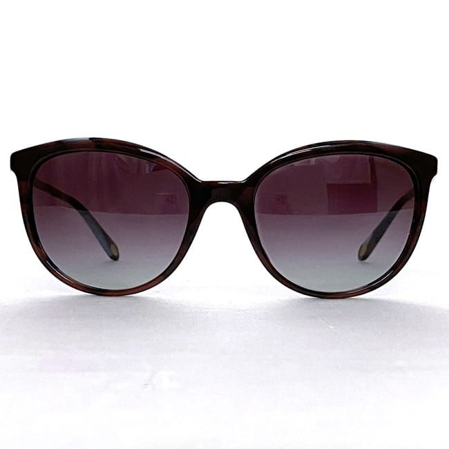 ティファニー サングラス ec-21222 ボルドー ゴールド TF4117 BF 美品 プラスチック メタル 中古 TIFFANY&Co. グラデーション サイドロゴ アイウエア アクセサリー 定番 人気 女性 レディース シンプル お洒落 エレガント 小物 高級感 ブランド 本物 鑑定済み ティファニー サングラス ec-21222 ボルドー ゴールド TF4117 BF 美品