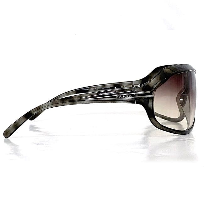 【希少】ケース付き PRADA サングラス パープル グラデーョン レディース PRADA プラダ リムレス パープル Y2K サングラス ケース付き