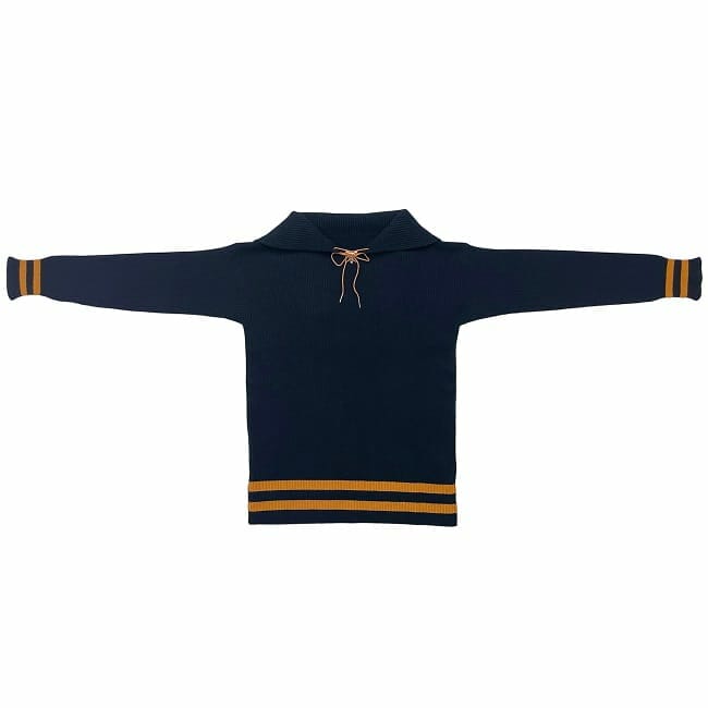 メゾン マルジェラ セーラーニット ec-23840 ネイビー オレンジ