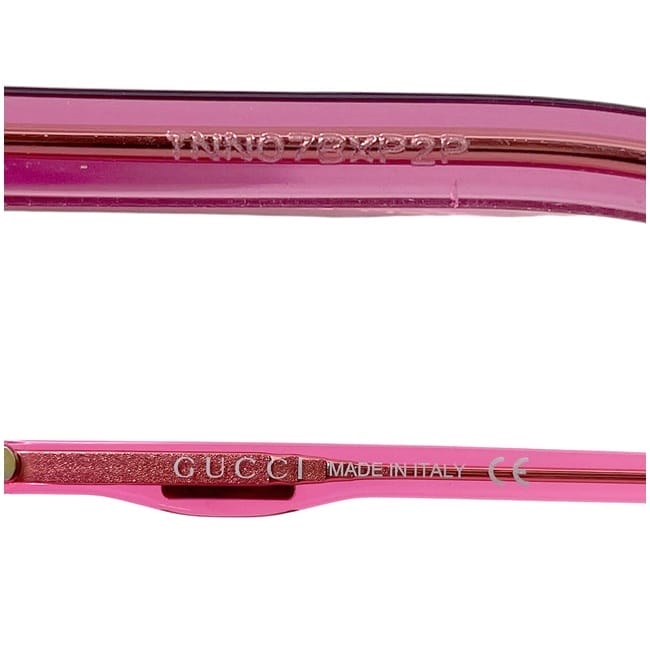 グッチ サングラス f-23880 ピンク GG0257S 美品 プラスチック