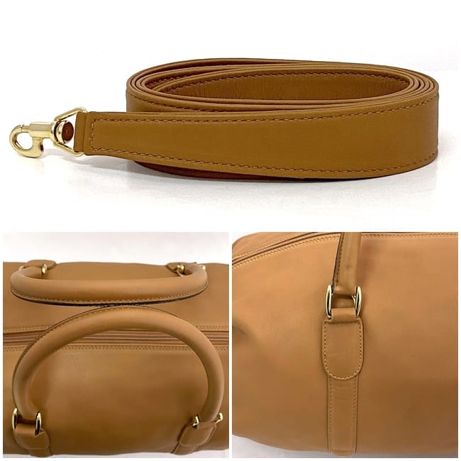 グッチ 2way ボストンバッグ ec-22324 キャメル ブラウン 002