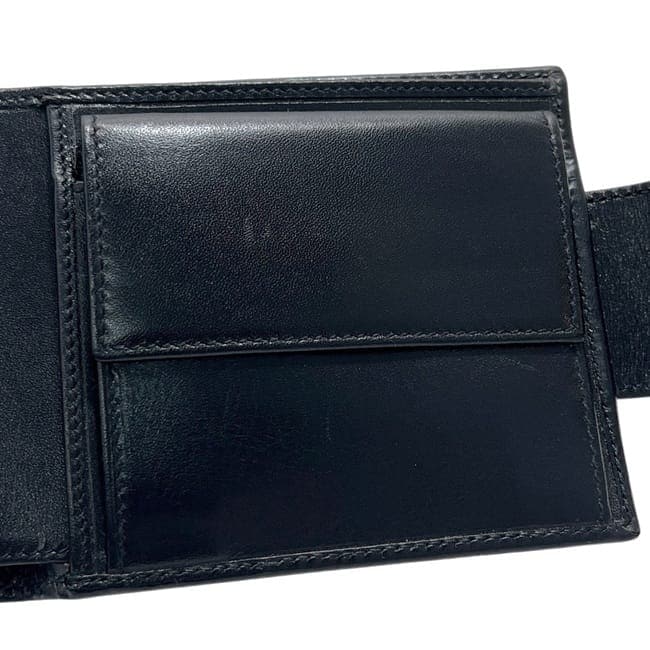 【未使用】サルヴァトーレフェラガモ 二つ折り財布 レザー ガンチーニ ブラック サルヴァトーレ フェラガモ 二つ折り 財布 ブラック ガンチーニ 22