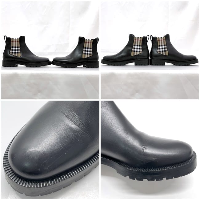 キッズ　BURBERRY バーバリー　ニットブーツ　17cm 27 キッズ BURBERRY バーバリー ニットブーツ 17cm 27（Children's