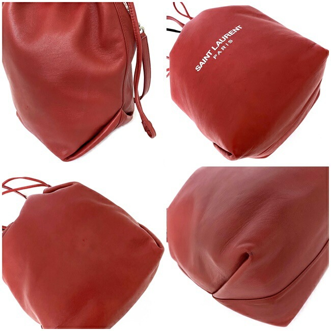 SAINT LAURENT - k53【極美品】Gカード付 サンローランレザー