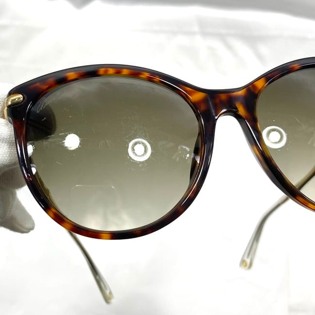 AS8017 GUCCI サングラスブラウン べっ甲柄 GUCCI サングラス べっ甲柄 | ヴィンテージショップ・アメリカン