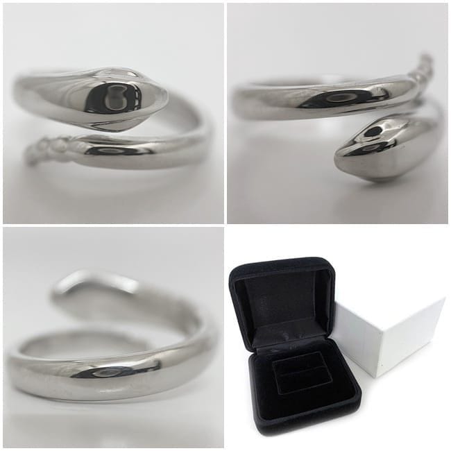 希少TIFFANY&Co. ティファニー 4号 スネーク リング　シルバー　指輪 希少TIFFANY&Co. ティファニー 4号 スネーク リング シルバー