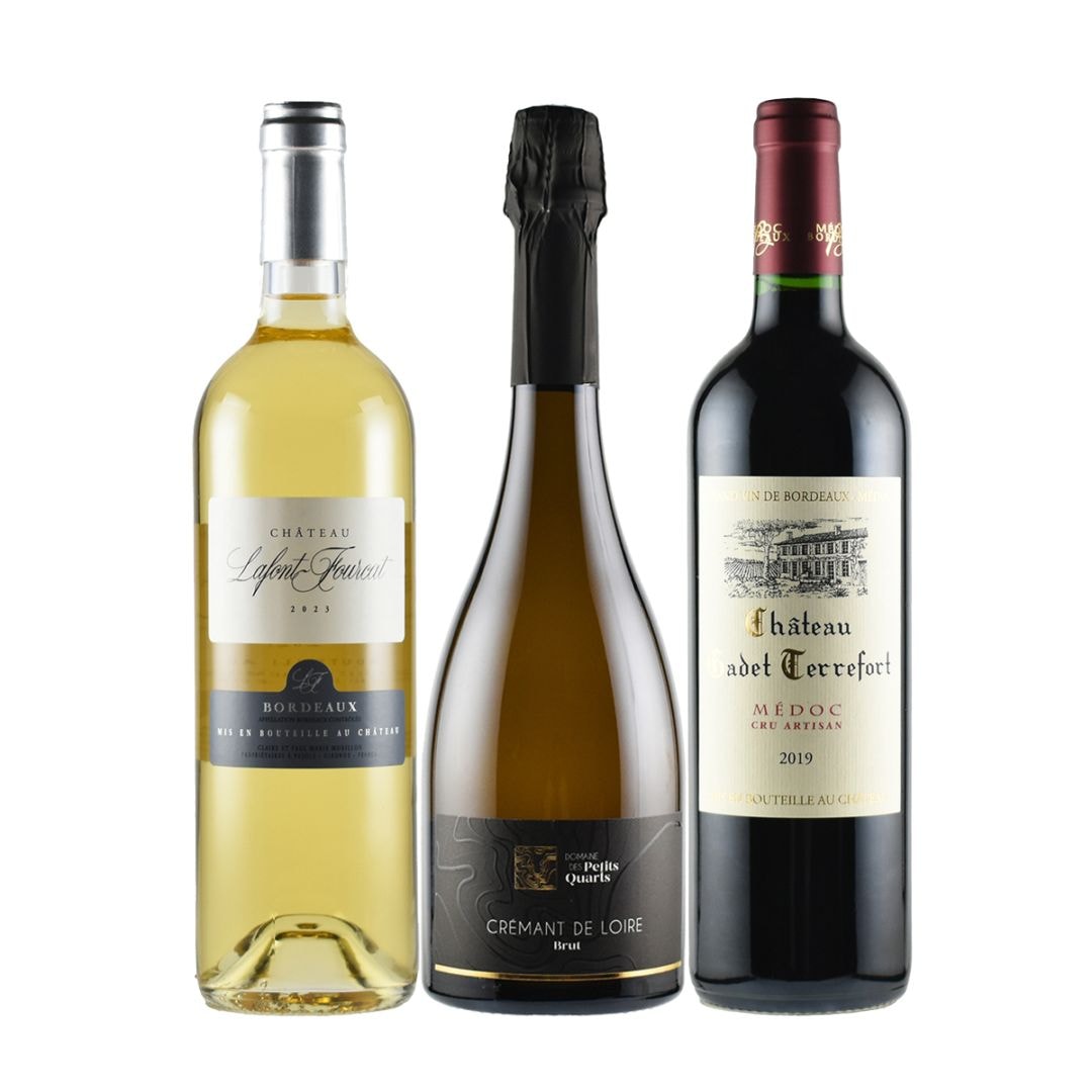 送料込み「冬の味覚とともに楽しむ フランス3本セット」