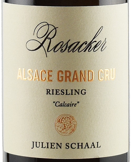 リースリング・グラン・クリュ・ロザケール・カルケール 2024 / ジュリアン・シャール