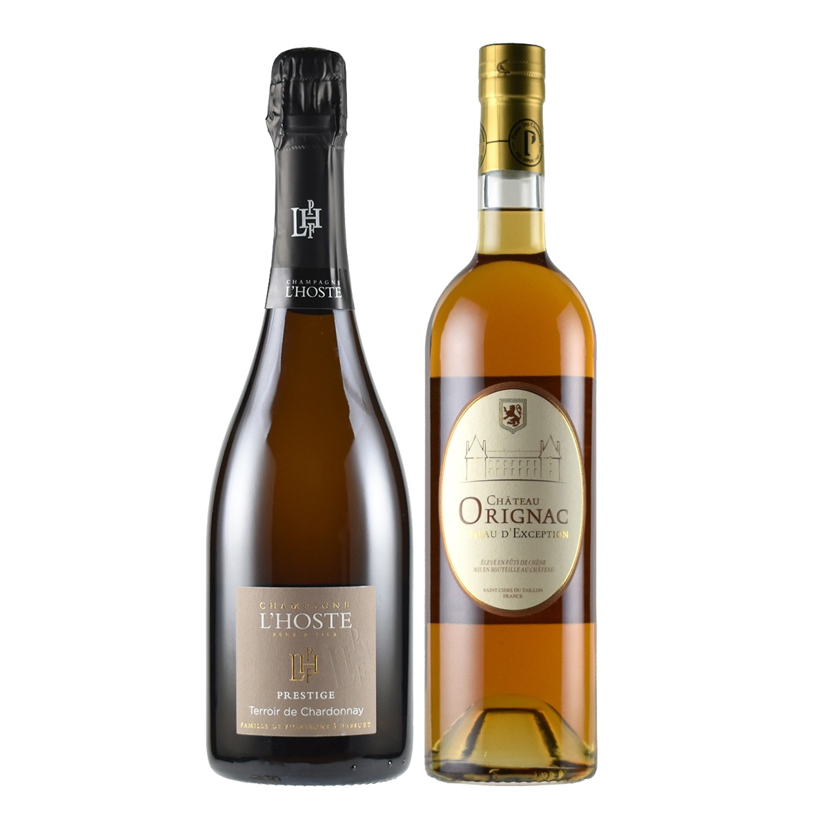 送料込み「優雅な時間を贈る 泡＆デザートワインセット」