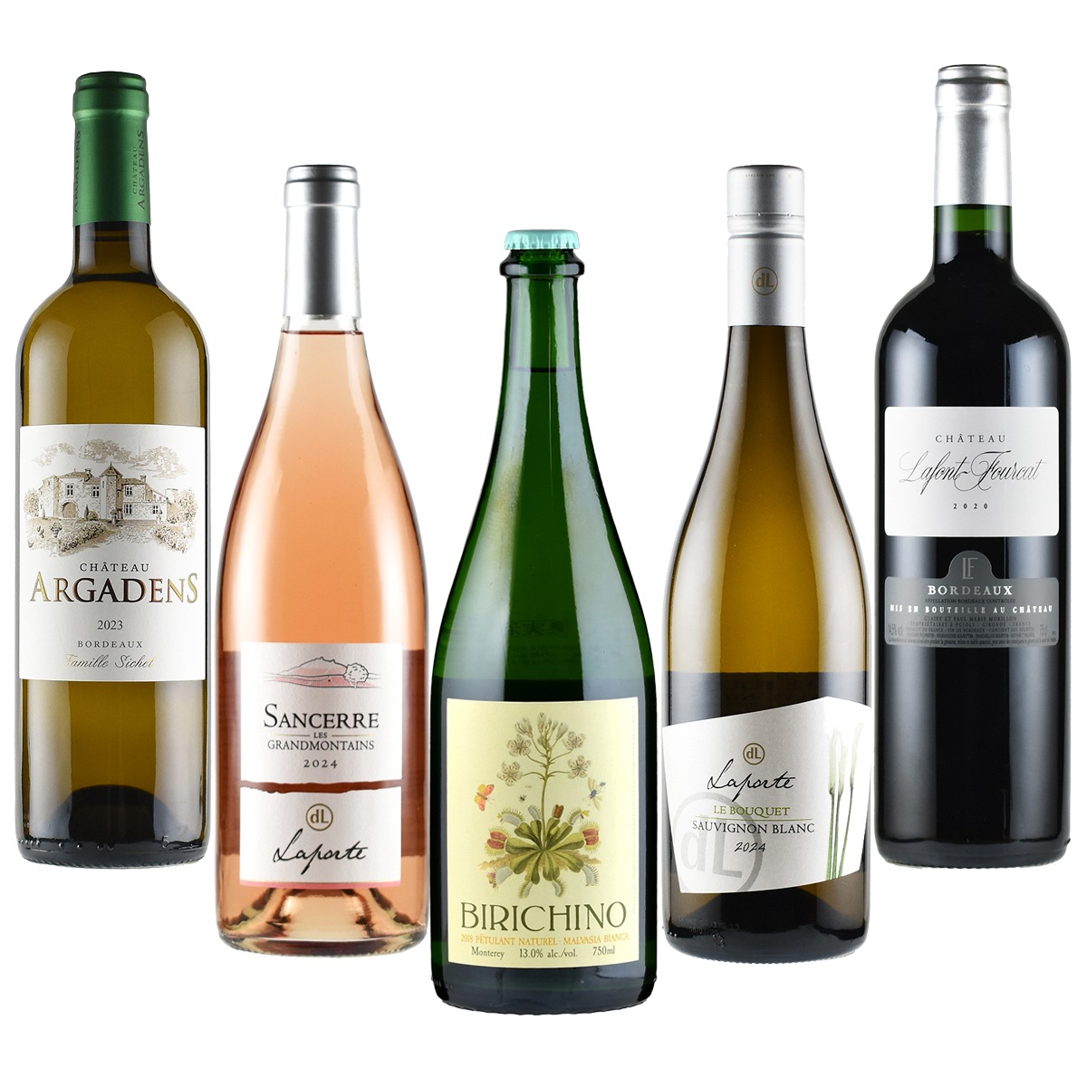 送料込み「お花見を彩る 厳選ワインセレクション 5本セット」