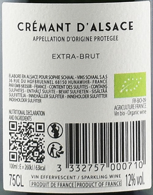 クレマン・ダルザス・ソフィー・シャール NV / ジュリアン・シャール