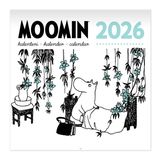 【完売】ムーミン原画壁掛けカレンダー2026 30×30cm PUTINKI(プティンキ）ムーミングッズ 北欧フィンランド