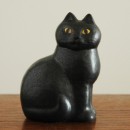 CAT MANS(キャットマンズ）ブラック Lisa Larson(リサ ラーソン) スウェーデン　北欧オブジェ　置物