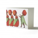 エルサべスコフ・カード・The Strawberry family(ストロベリーファミリー）・DESIGN HOUSE stockholm(デザインハウス ストックホルム)|販売終了・廃番商品