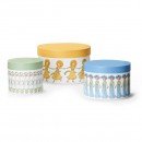 エルサべスコフCylinder Boxes(シリンダーボックス3個セット)Flowers  DESIGN HOUSE stockholm(デザインハウス ストックホルム)Elsa Beskow