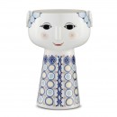 EVA VASES(エバ・ベース）H18cmブルー ビヨン・ヴィンブラッド Bjorn Wiinblad 北欧デンマーク 56511